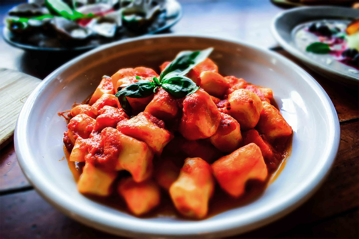 Homemade Gnocchi in Napoli Sauce Palazzo Homemade Gnocchi served in Napoli Sauce